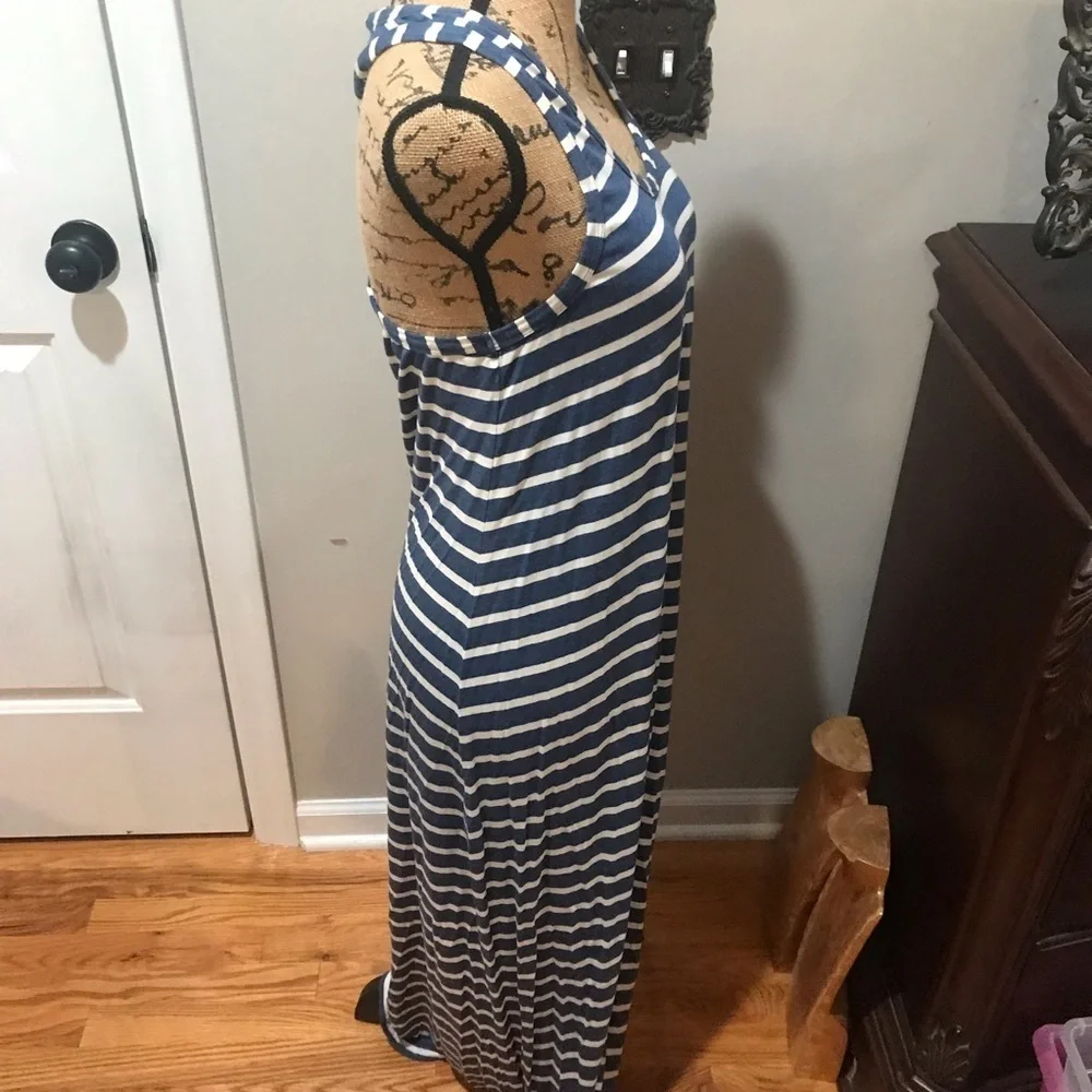 ⚓️J CREW Racerback Maxi Dress